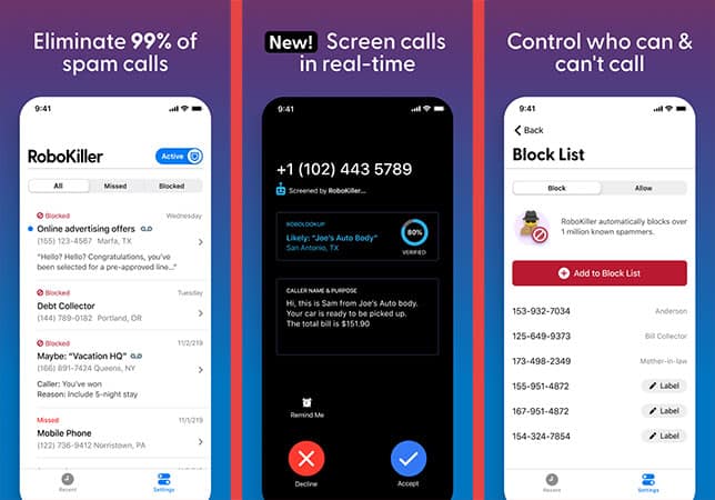 RoboKiller- Block Spam Calls app