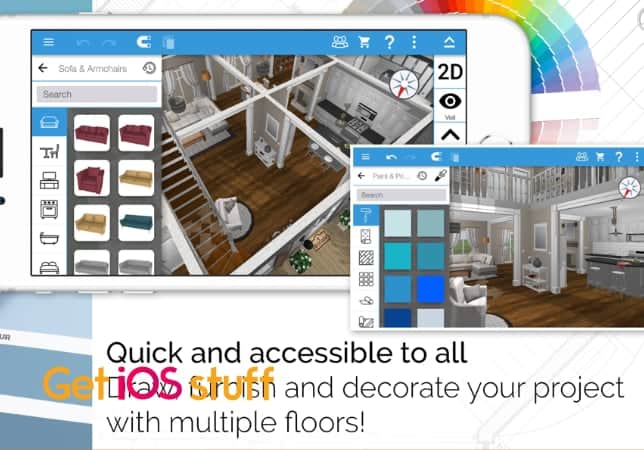 Home Design 3D app for ipad