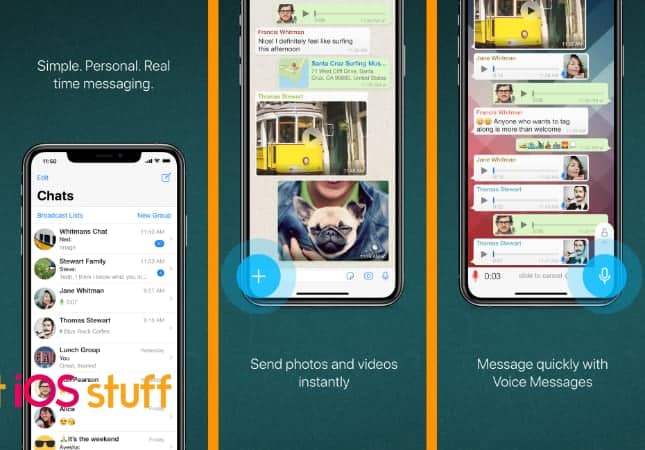 WhatsApp Messenger to make video calls