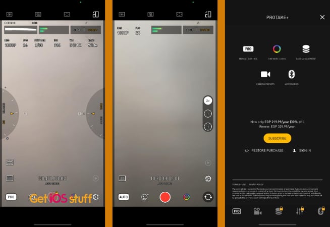 Protake best video Camera app for iphone