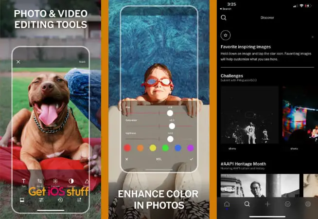 VSCO- Photo & Video Editor app for iphone