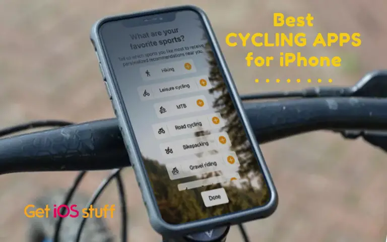 best cycling and biking apps for iPhone