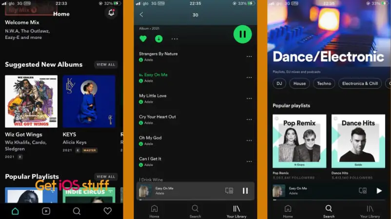 Spotify New Music and Podcasts for iOS