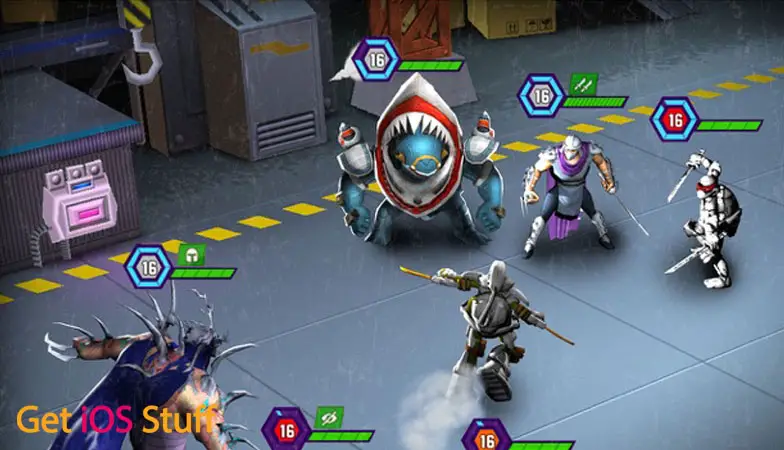 Screenshot of Ninja Turtles- Legends game for iOS