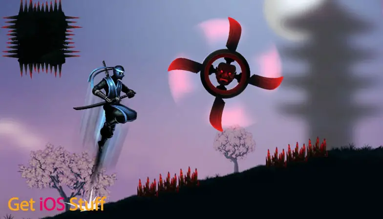 Screenshot of Ninja Warrior - Shadow Fight game for iPad