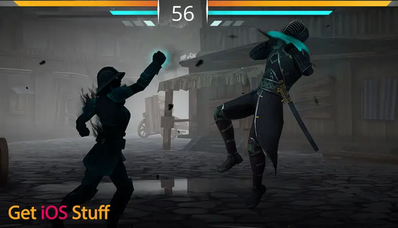 Screenshot of Shadow Fight 3 ninja game for mobile